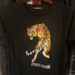 Roberto Cavalli tiger shirt